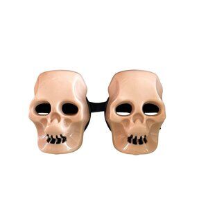 Skull-Shaped Halloween Costume Eyewear Accessory